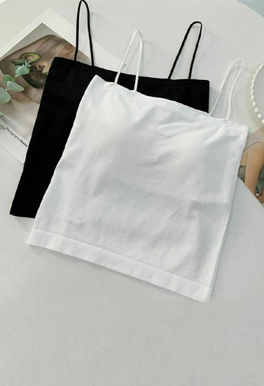 Lightly Padded Cami Top (Pack of 2), NikkiandNaomi