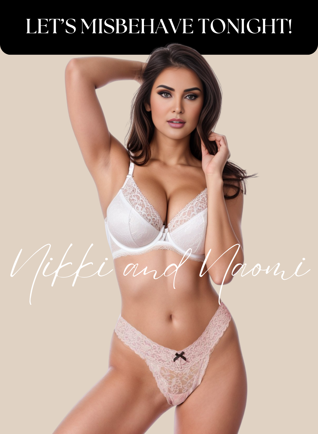 Close-up of delicate lace on a thong panty.