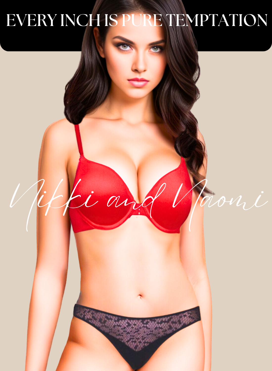 Sultry Sensations Lingerie Trio b NikkiandNaomi