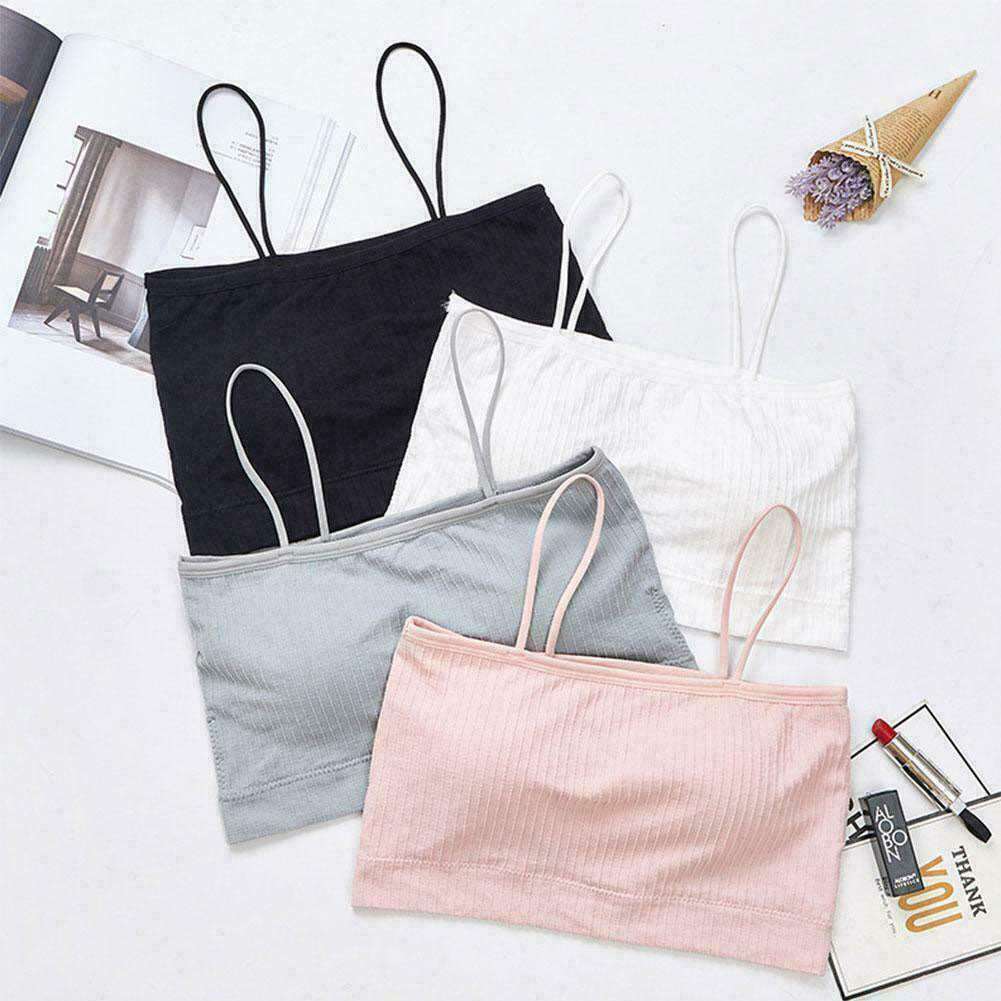 Total Comfort Padded Cami Bras (Pack of 3), NikkiandNaomi