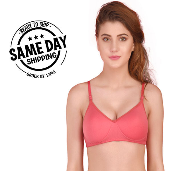 Comfort Seamless Padded Bras (Pack of 2), NikkiandNaomi
