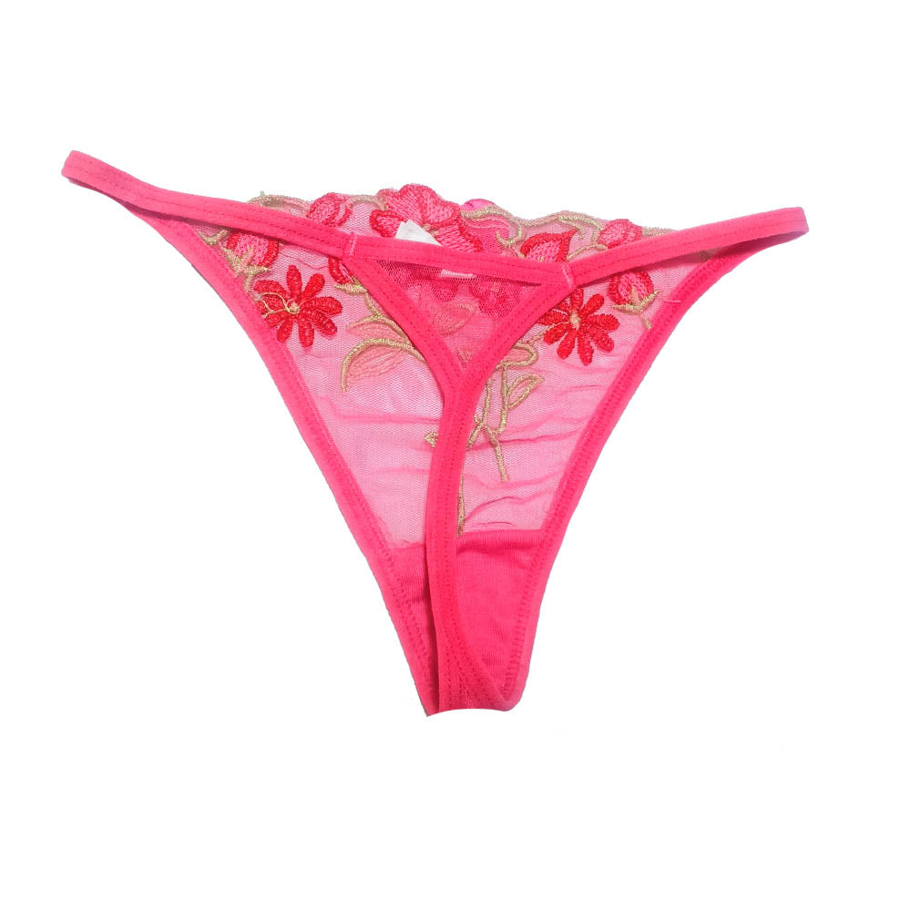 All Visible pink Transparent G-String thong,,NikkiandNaomi