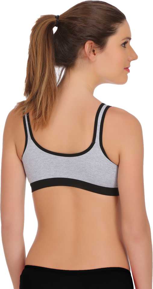 "Non" padded medium impact Sports bra (Pack of 2),,NikkiandNaomi