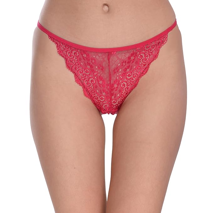 Women Transparent Lace G-String Duo, NikkiandNaomi