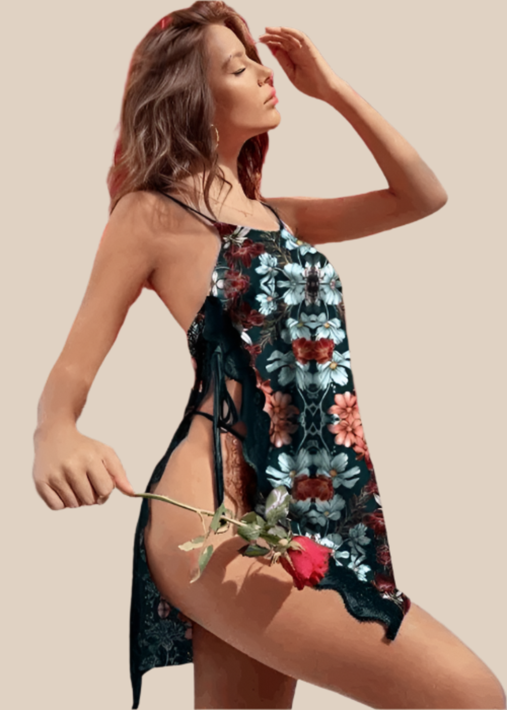 Charming Cherub Mini Babydoll A-line Dress by NikkiandNaomi