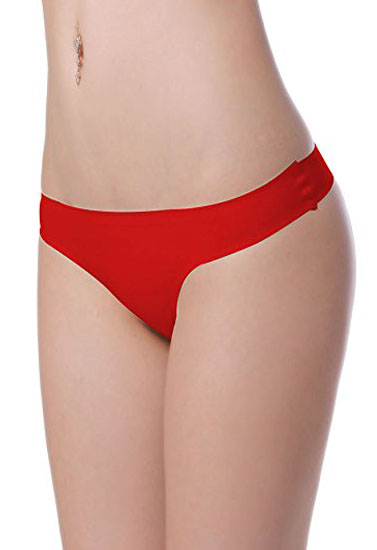 Sexy Red T-Back Thong Panty, NikkiandNaomi