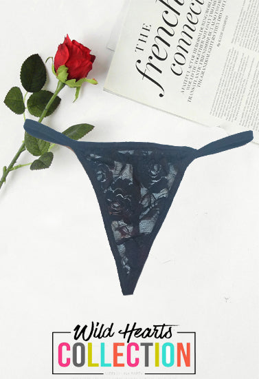 Black See Through G-String, NikkiandNaomi