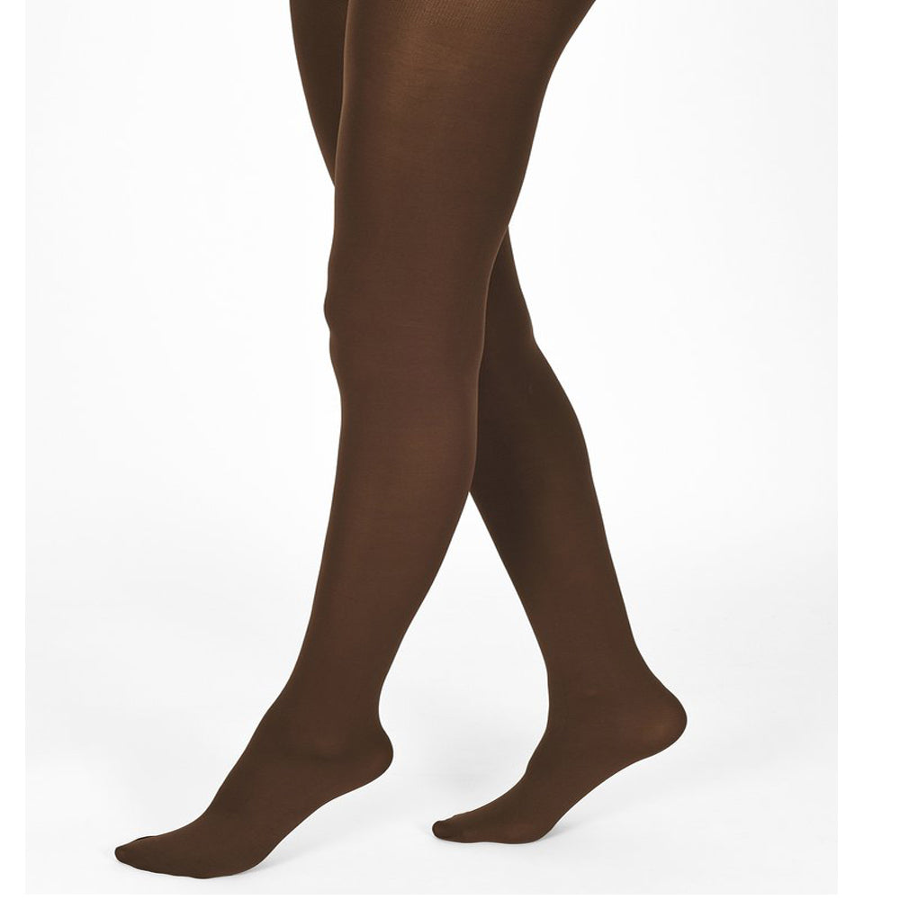 Copper Key Microfibre Opaque Brown Tights