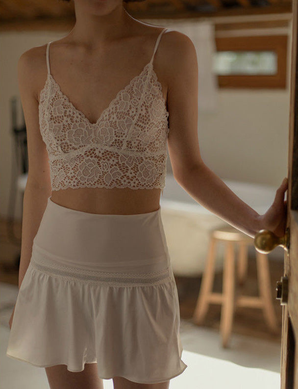 Elegant Signature Lace Wirefree Bralette, NikkiandNaomi