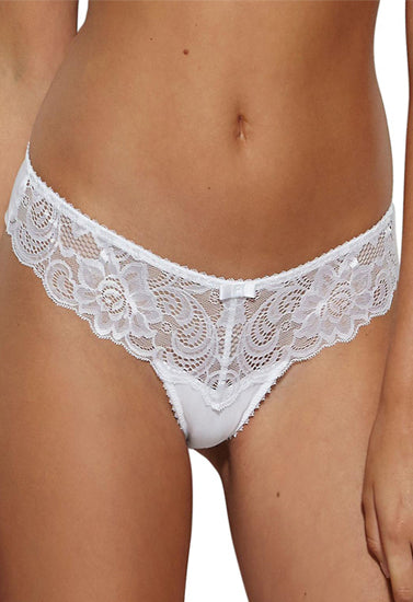 Embrace Thong With Attached Cute Bow (Pack of 2), NikkiandNaomi