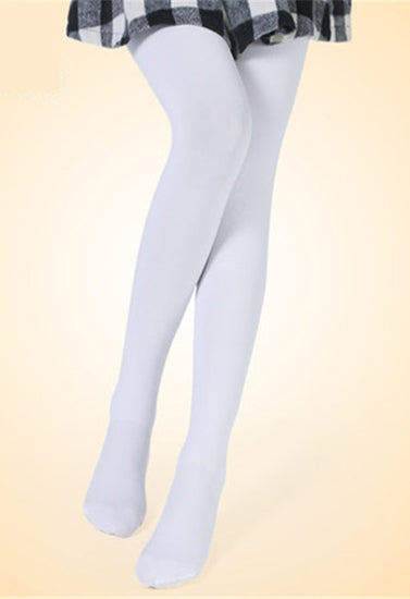 Ladies Sexy Leg White Pantyhose, NikkiandNaomi
