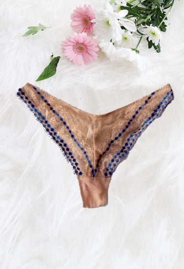 Flirty High Leg Lace Panty, NikkiandNaomi