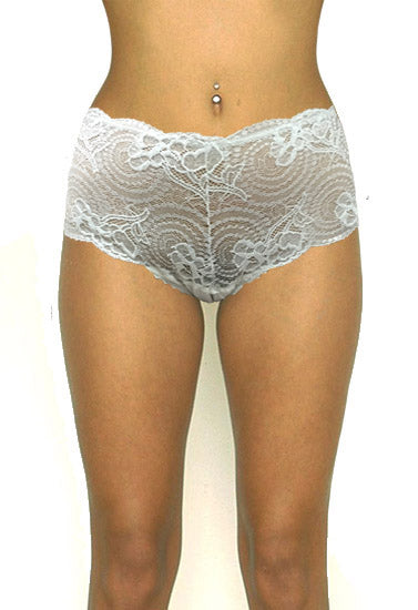 Female Floral Daisy Lace Boyshorts, NikkiandNaomi