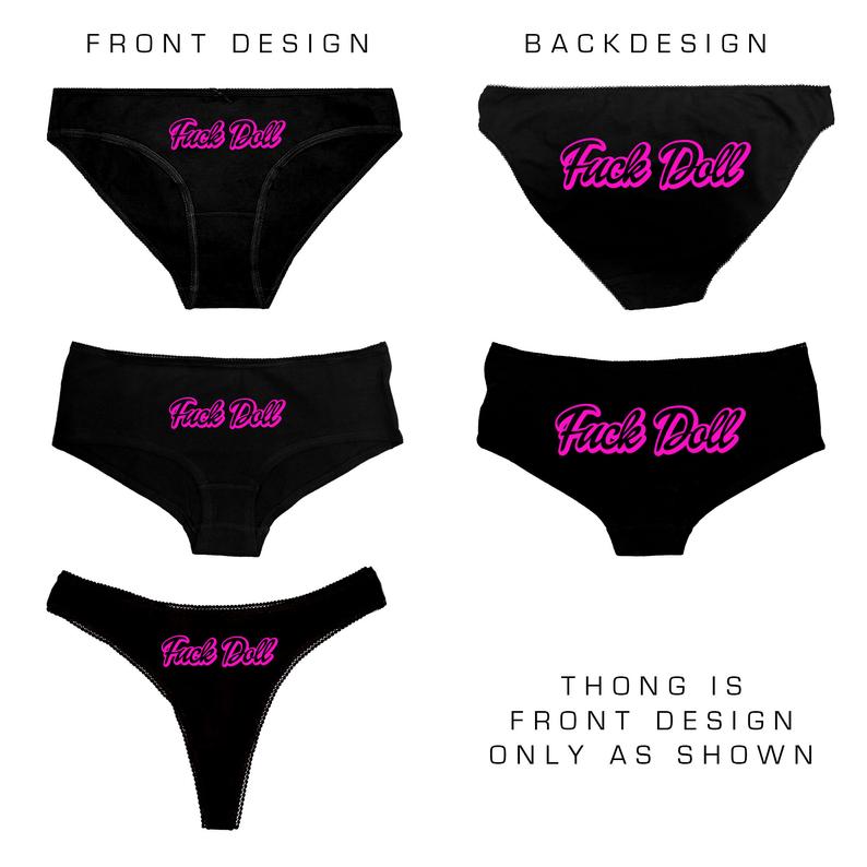Fuck Doll Panties Set, NikkiandNaomi