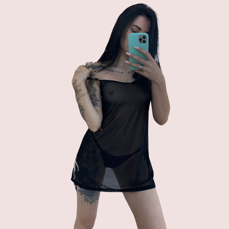 sheer-black-negligee-night-dress-for-plus-size