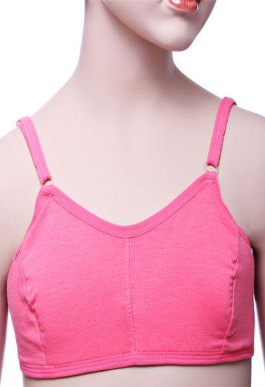 Girl Cotton Cute Bow Front Everyday Bra (pack of 2), NikkiandNaomi