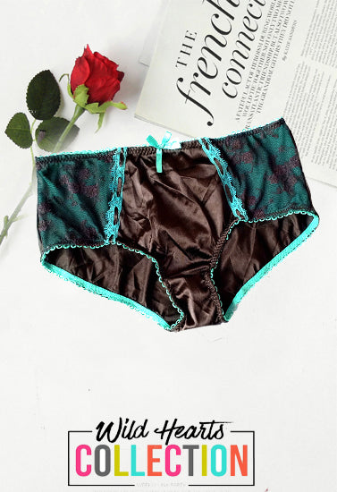 Two Tone Lace Brief Underwear, NikkiandNaomi