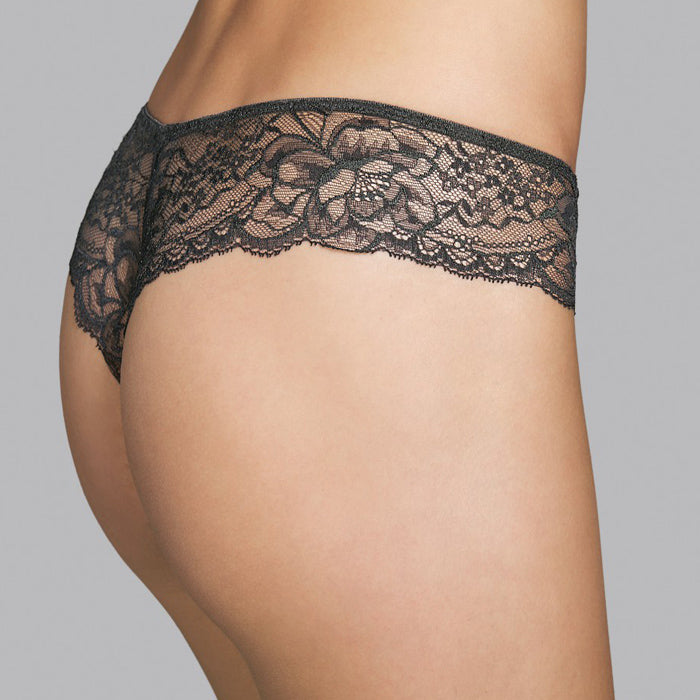 Love Black Lacy Flawless Bikini Bottom, NikkiandNaomi