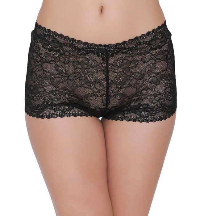 Lovely Floral Laced Sexy Boyshorts, NikkiandNaomi