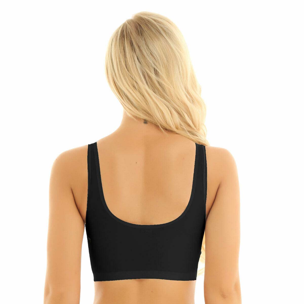 Luxury Padded Seamless Laser Cut Sports Bra, NikkiandNaomi