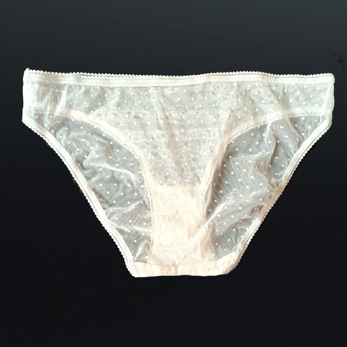 Sensual Dotted Mesh Panty, NikkiandNaomi