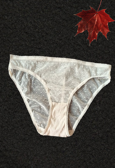 Sensual Dotted Mesh Panty, NikkiandNaomi