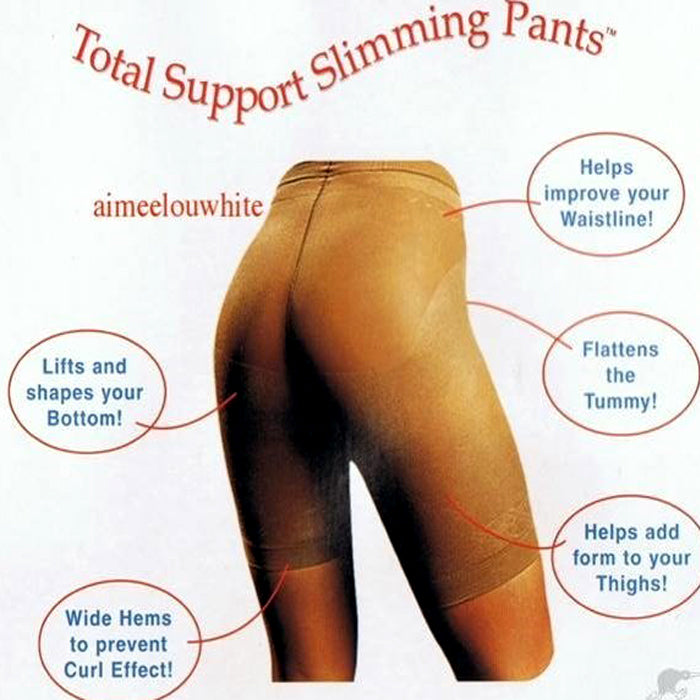 New Black Total Support Slimming Pants, NikkiandNaomi