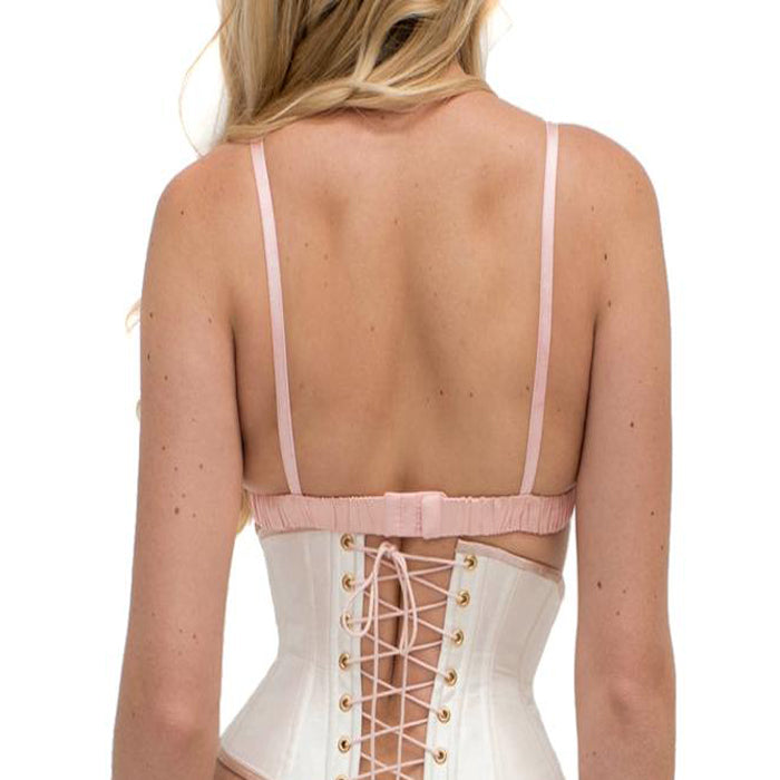 New Fashionable Baby Pink Lace Bralette, NikkiandNaomi