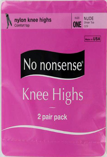Knee Highs 2 Pair Pack, NikkiandNaomi