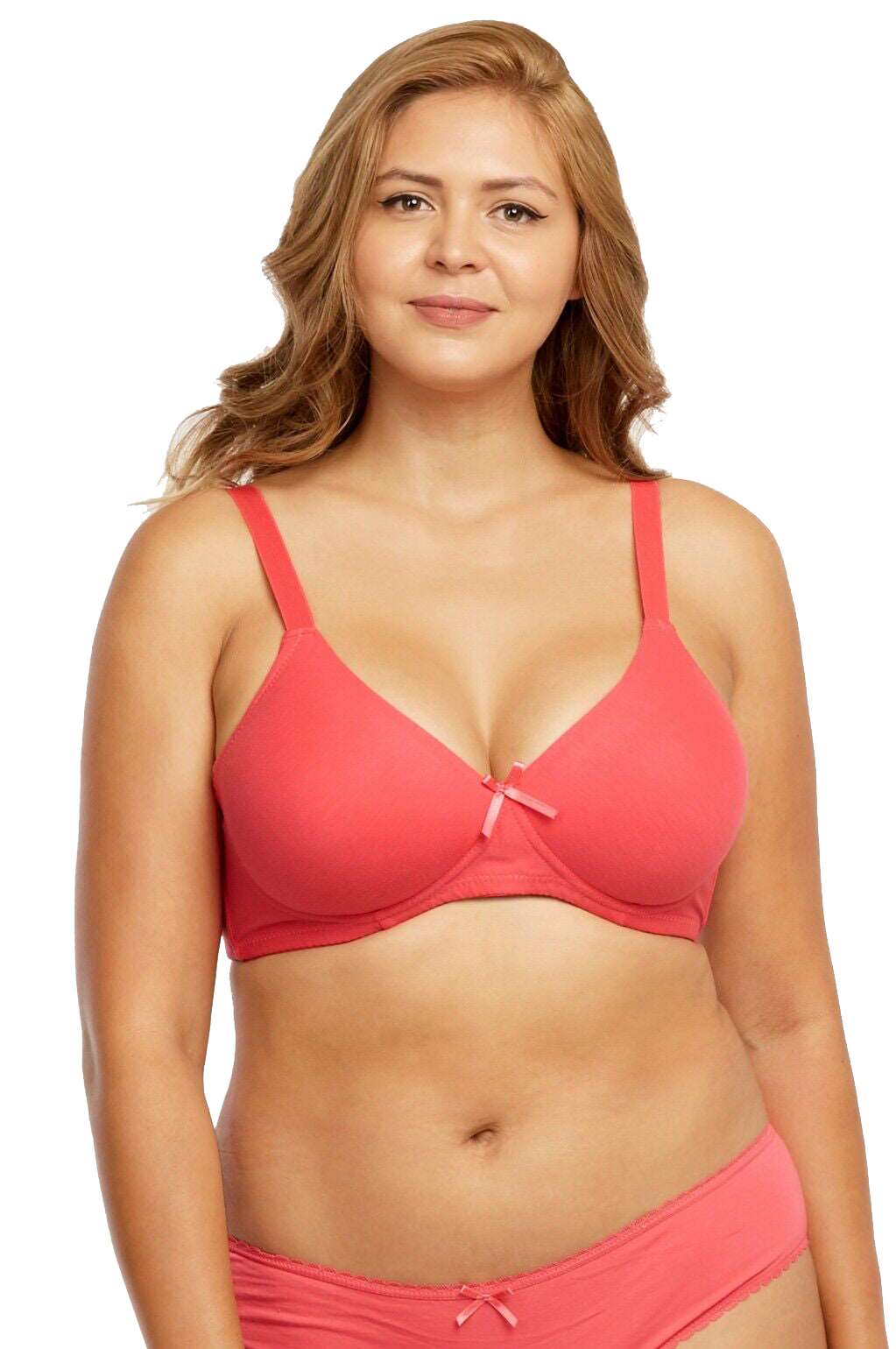 No Wire Full Cup Light Padded Bra (Pack of 2), NikkiandNaomi