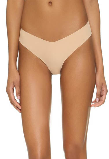 "Cute" Seamless Skin Color Women's Thong Beige Panty,,NikkiandNaomi
