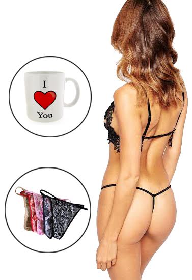 Sexy Flirty Wedding Night Gift Pack, NikkiandNaomi
