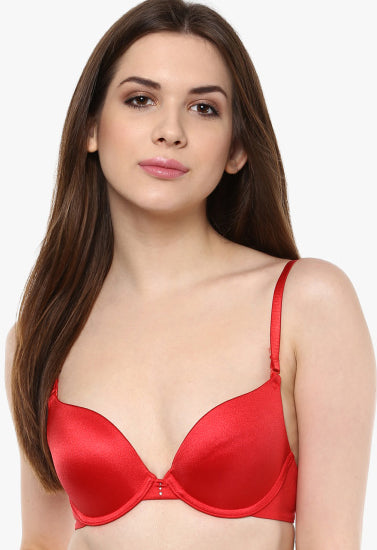 Smooth Sexy Hot Red Bridal Bra (pack of 2), NikkiandNaomi