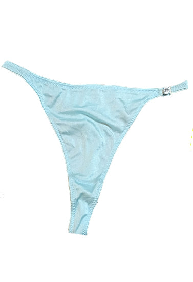 Aqua Blue Lovely Thong | NIkkiandNaomi, NikkiandNaomi