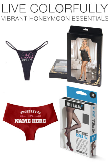 Honeymoon Essentials Lingerie Set, NikkiandNaomi