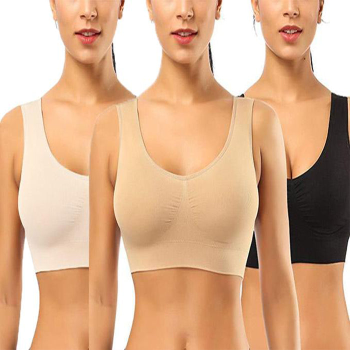 Stocking With 3 Sports Bra Value Pack, NikkiandNaomi