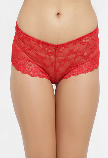 Stylish lacy Hip-Hugger Boyshort, NikkiandNaomi