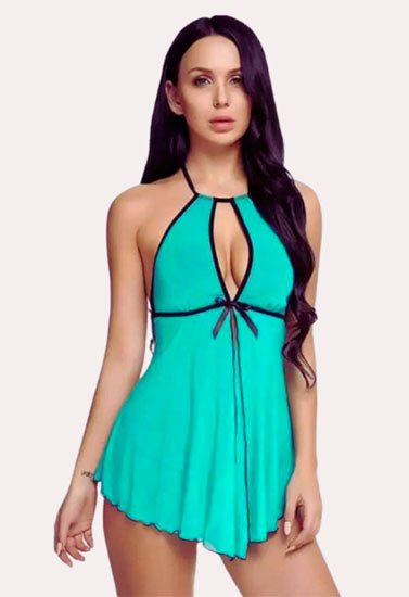 Sensual lace Babydoll Nightdress, NikkiandNaomi