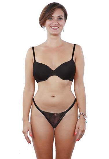 Very Sexy Push Up Bra And See Through Thong Set, NikkiandNaomi