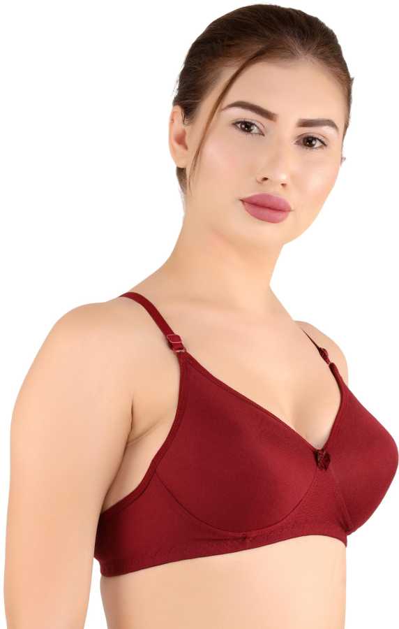 Women T-Shirt Lightly Padded Bra, NikkiandNaomi