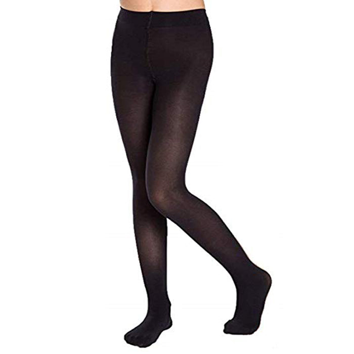 Women black semi pantyhose tights, NikkiandNaomi
