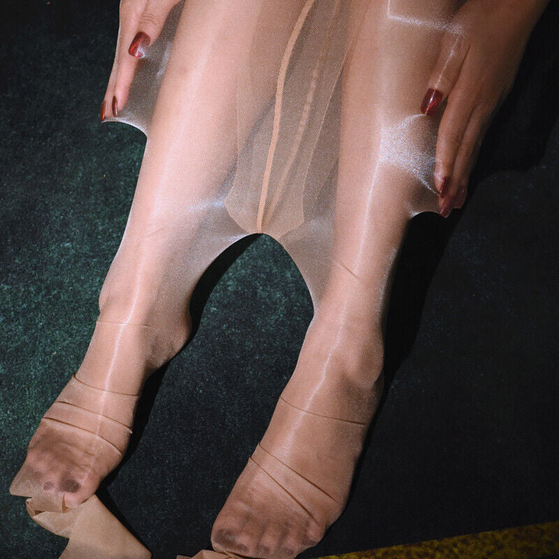 Pantimedias de color piel brillante 20D para mujer