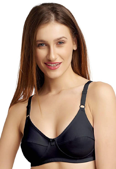 Women's Comfy Fit Non Padded Bra (pack of 2), NikkiandNaomi