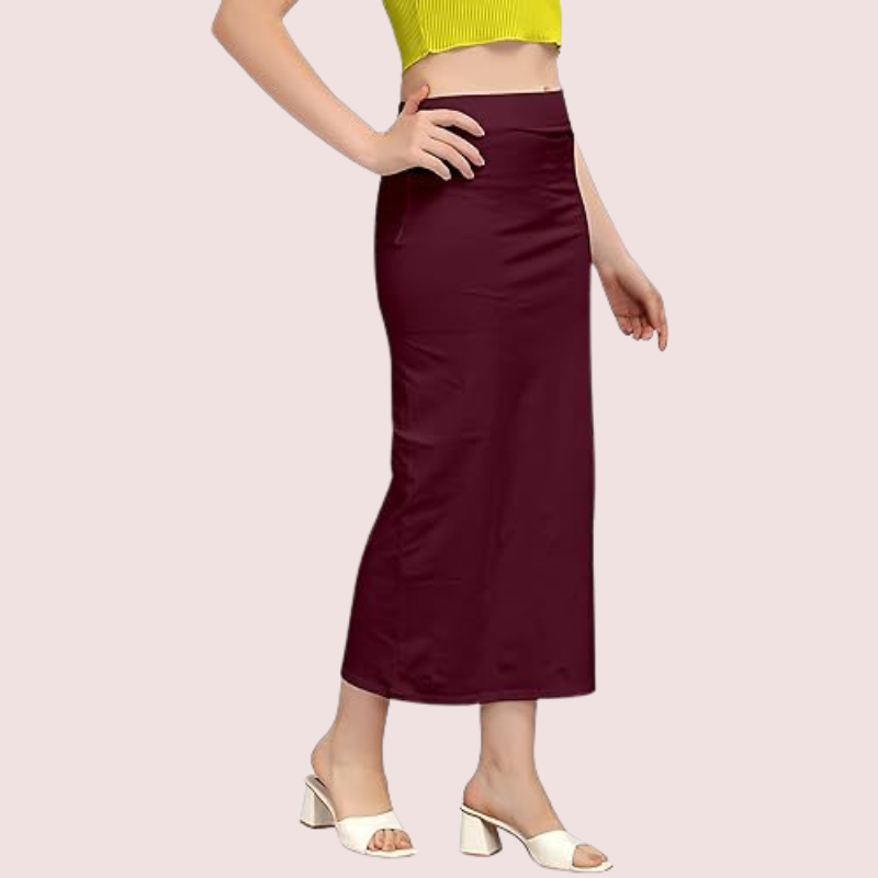 NikkiandNaomi Cotton Shapewear Petticoat for Sarees, NikkiandNaomi