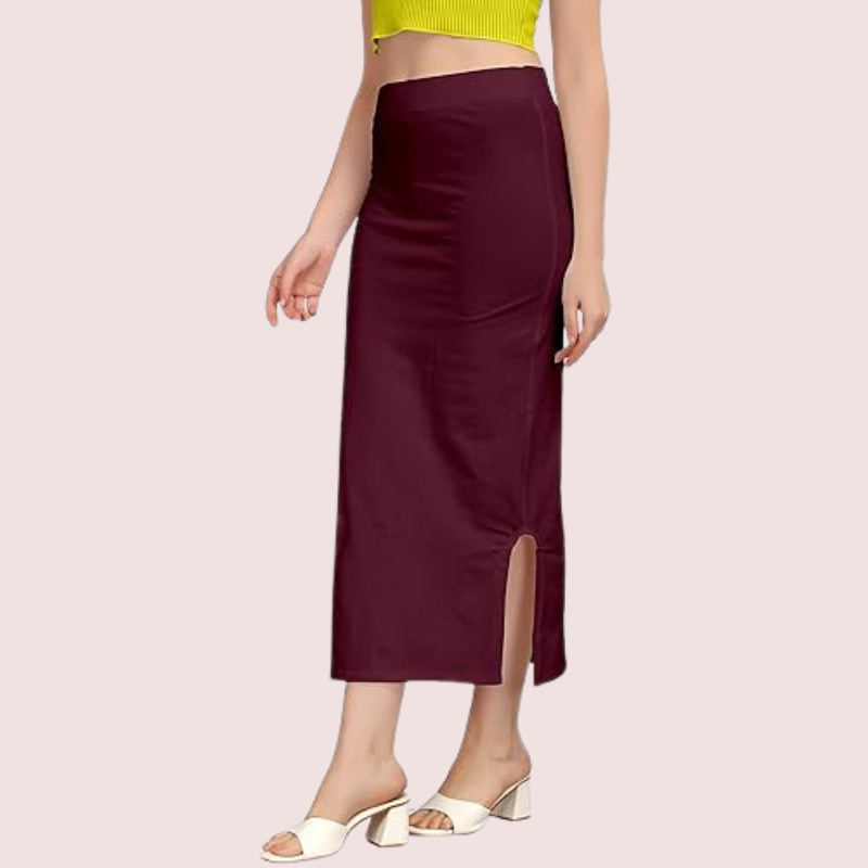 NikkiandNaomi Cotton Shapewear Petticoat for Sarees, NikkiandNaomi