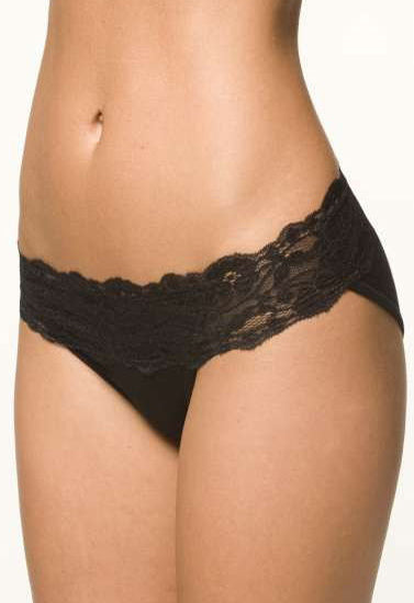 Cheeky Black Lace Transparent panty, NikkiandNaomi
