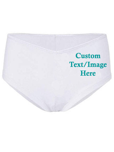 Customize This Cheeky Cotton Comfort Boyshorts Undies, NikkiandNaomi