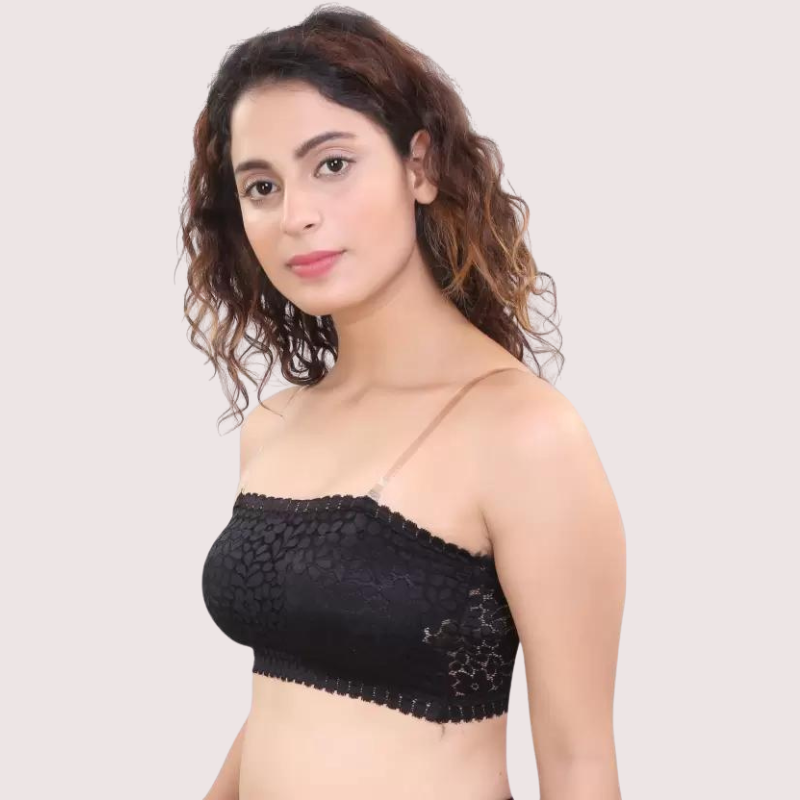 Seamless and Wirefree Tube Bra with Supreme Stretch, NikkiandNaomi