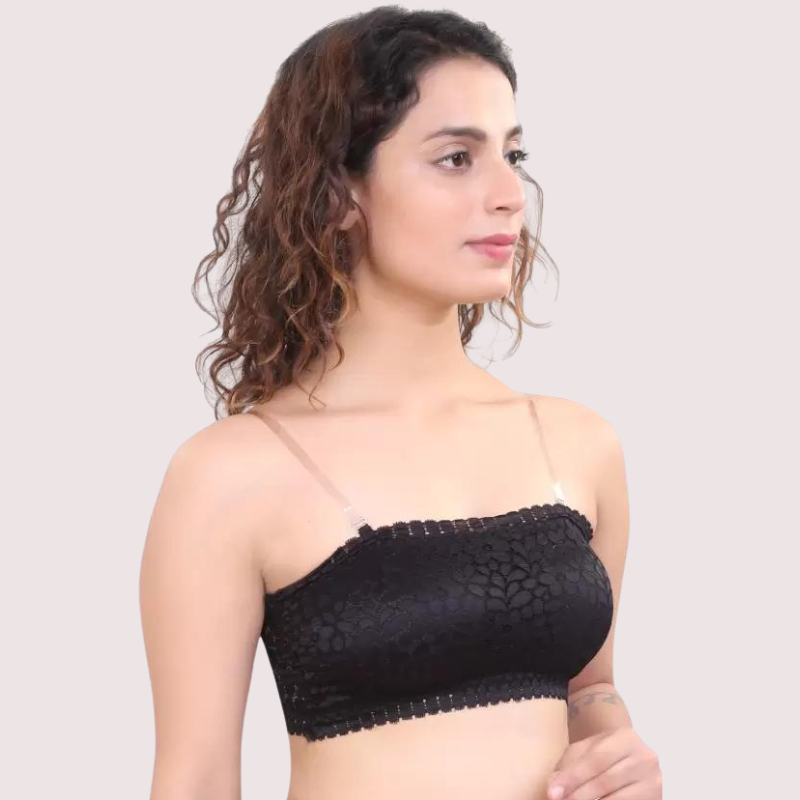Seamless and Wirefree Tube Bra with Supreme Stretch, NikkiandNaomi
