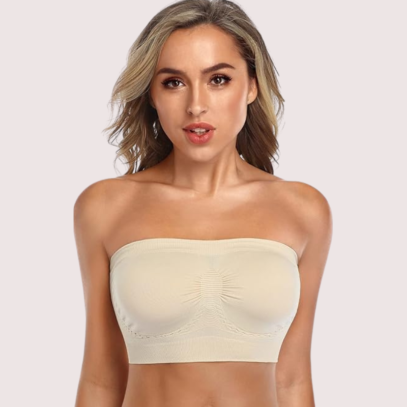 Seamless Tube Bras - Non-Padded (Pack of 2), NikkiandNaomi